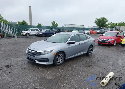 2018 Honda Civic Ex из США, поврежденный, VIN 2HGFC2F70JH557667